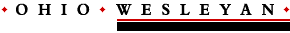 [ Ohio Wesleyan University Logo ]